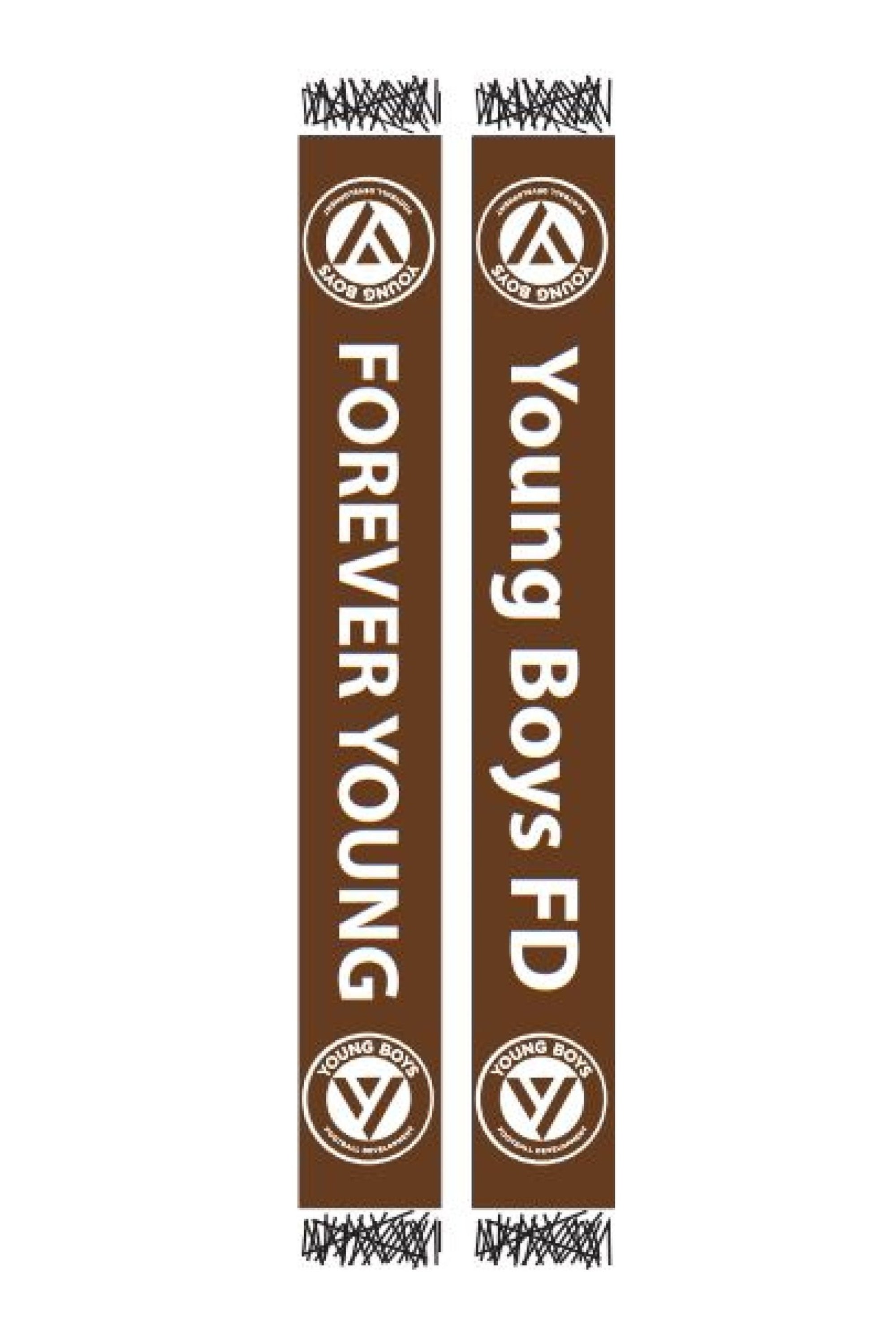 NoWayBack - Young Boys halstørklæde - Brun