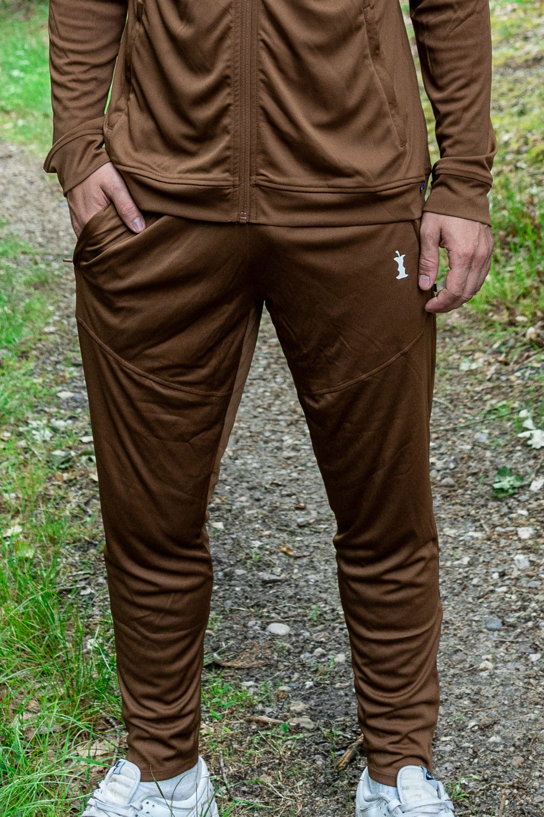 NoWayBack - Træningsbukser - Brun