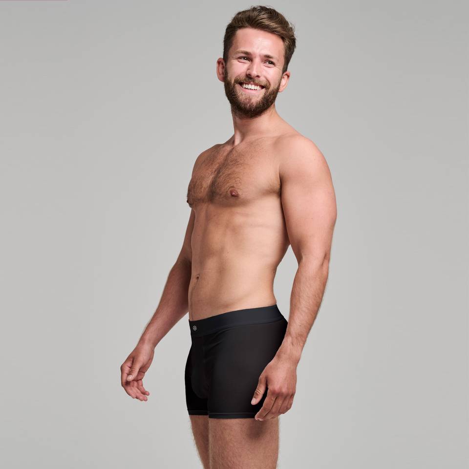 BAMBUSA Boxershorts, sort - 2 pk