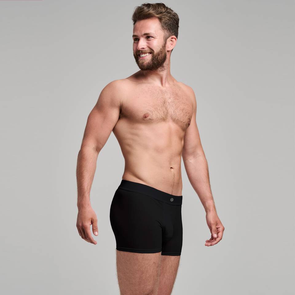 BAMBUSA Boxershorts, sort - 2 pk