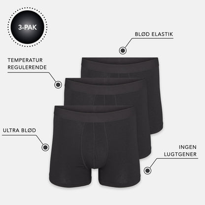 Bambus boxershorts 3-pack