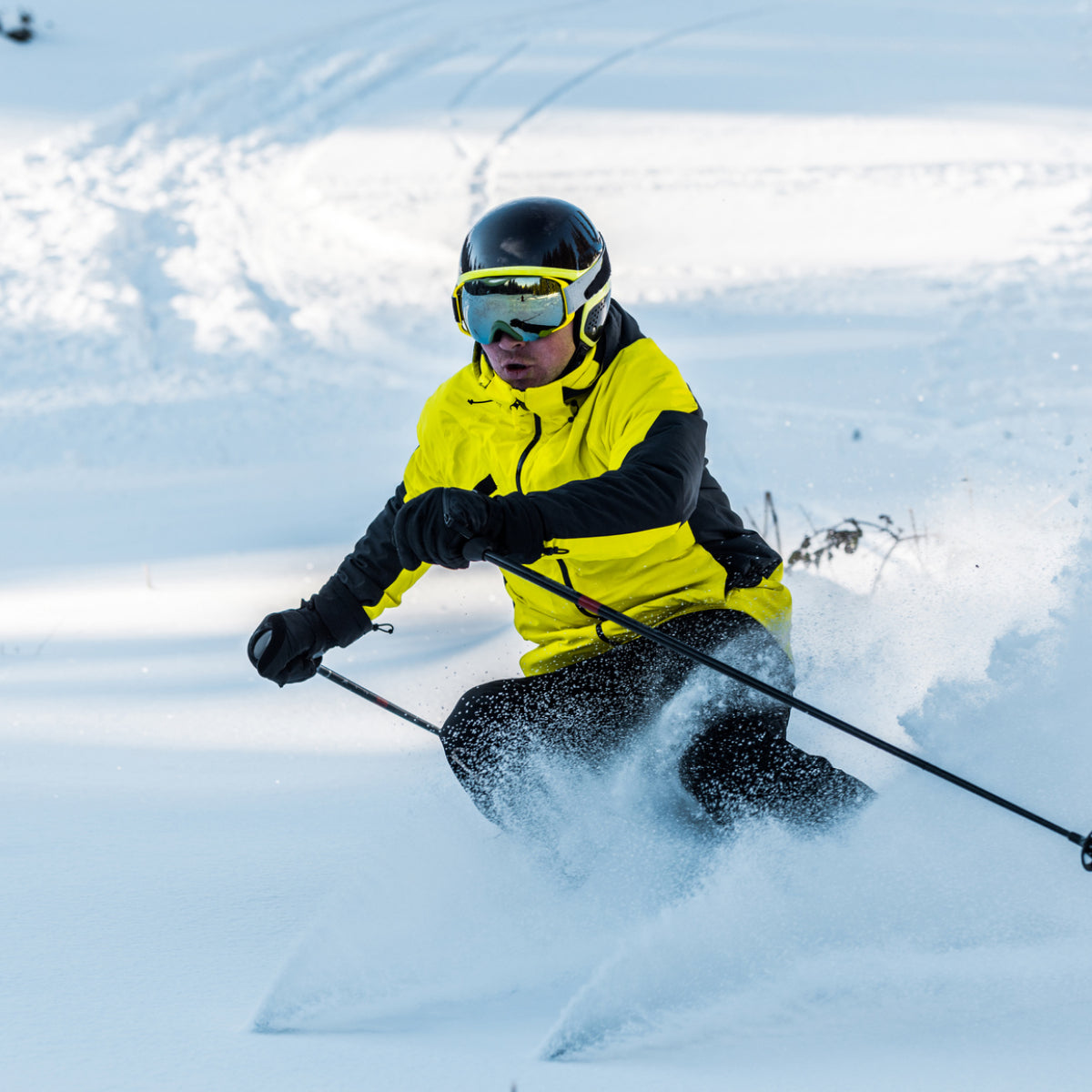 Skistrømper i uld, 2 par