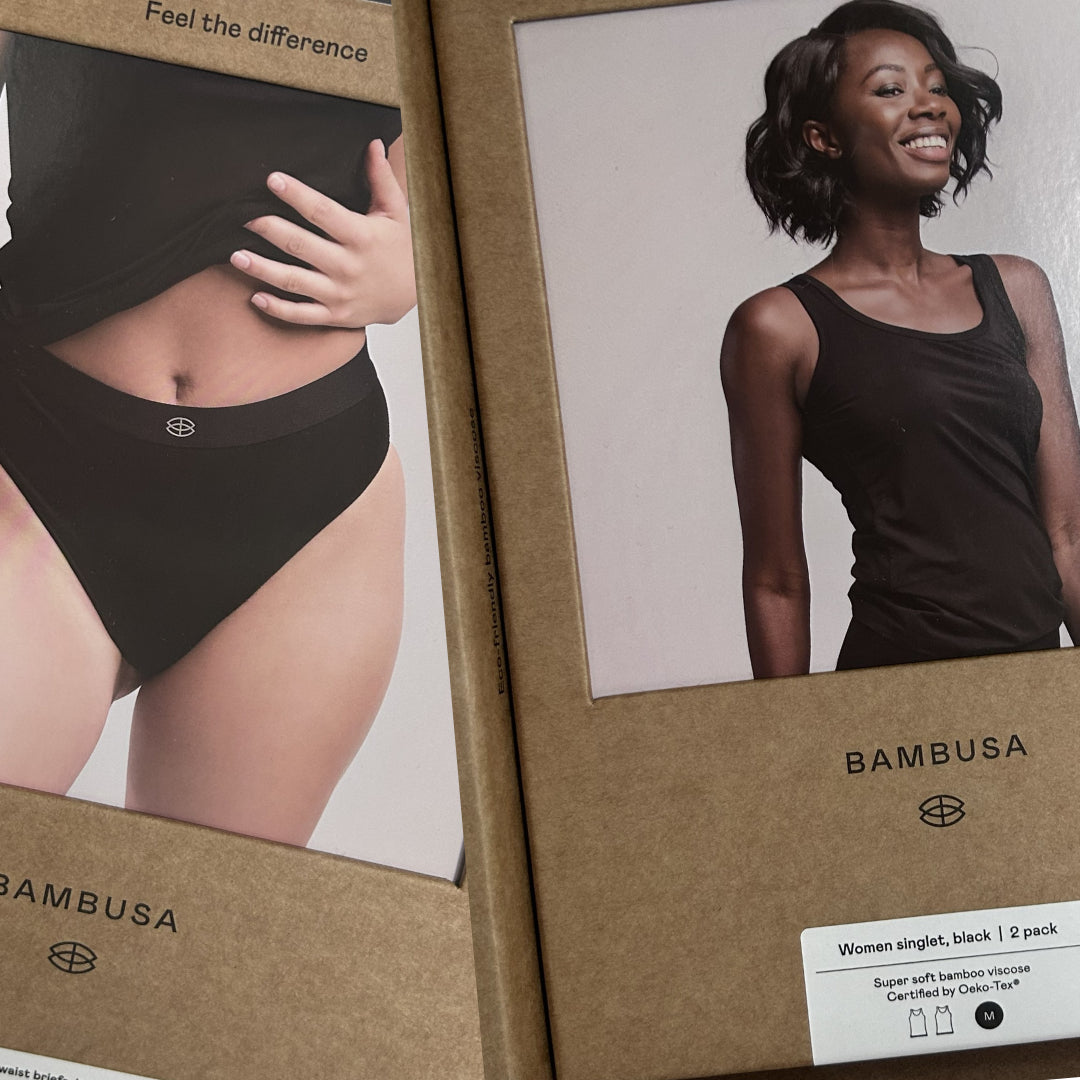 SAMPAK: TANKTOP &amp; HIGH-WAIST TRUSSER sort
