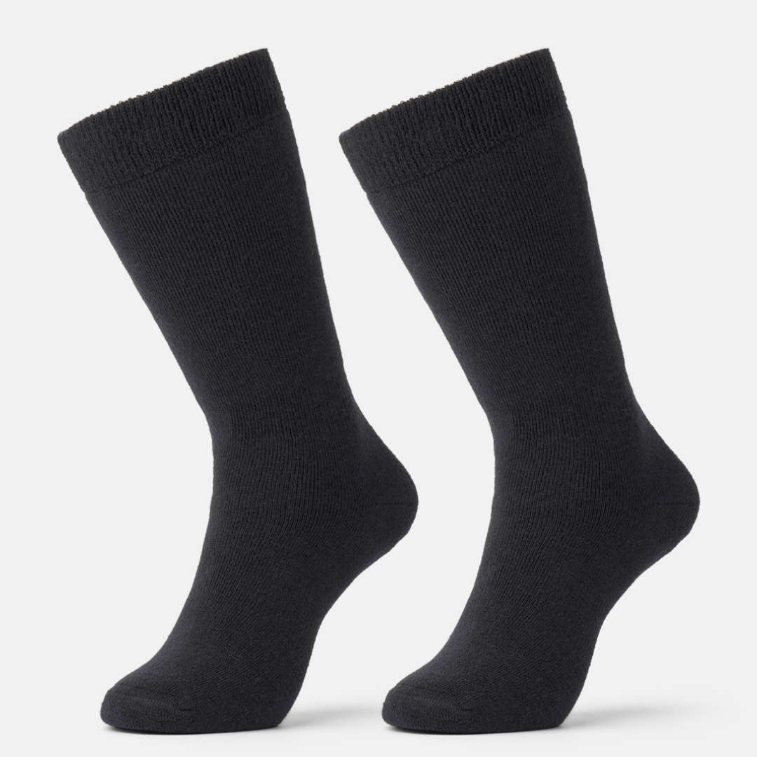 Skistrømper i uld, 2 par